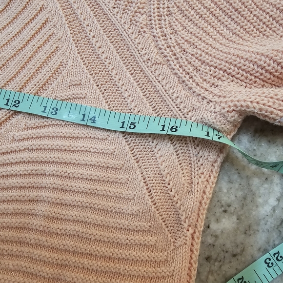 a.n.a Blush Pink Textured Knit Sweater - Size Small - Picture 7 of 9